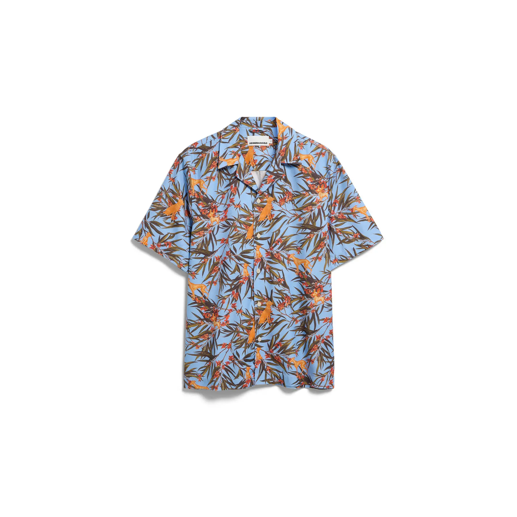 Camicia stampata cane Armedangels