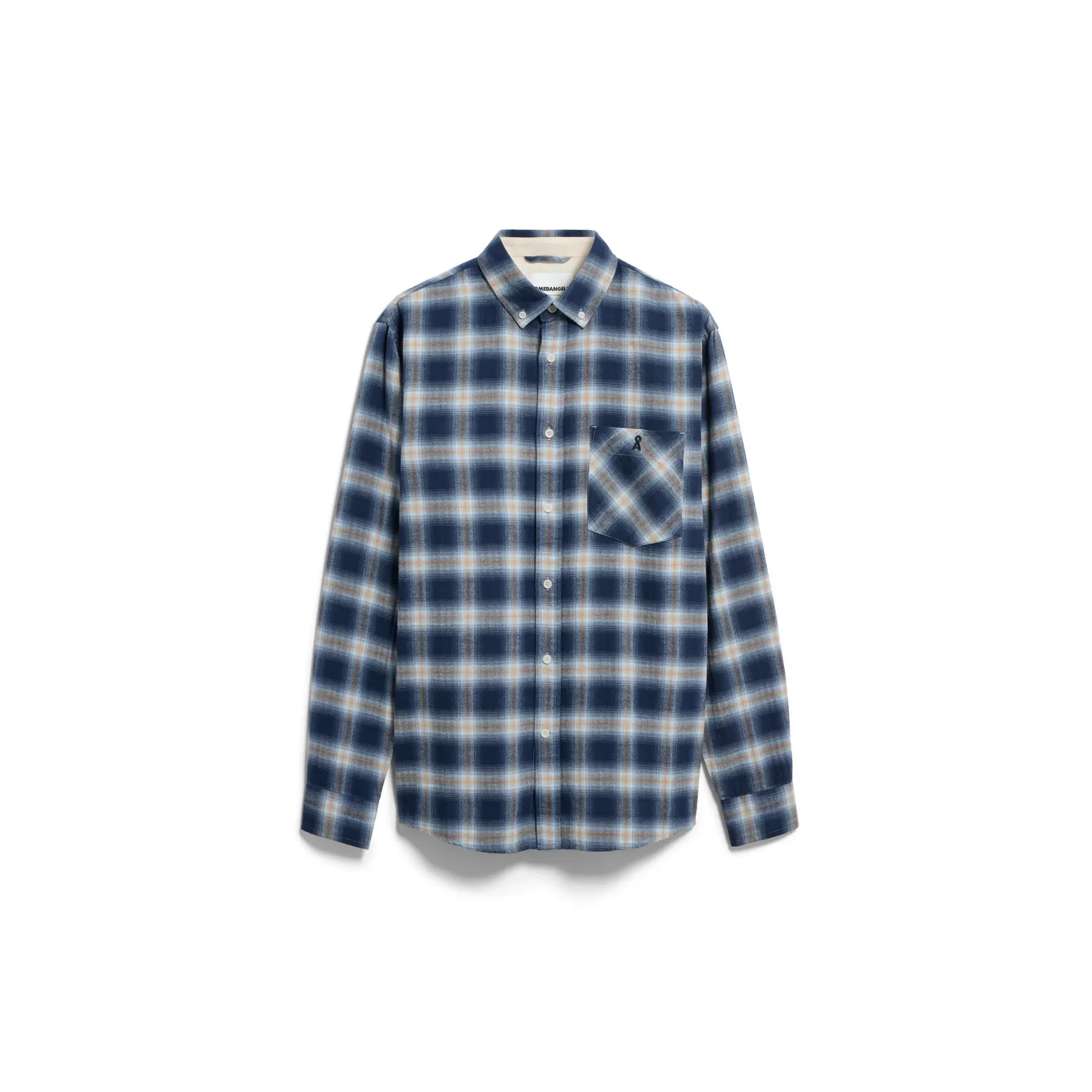 Camicia a maniche lunghe in cotone a quadri Armedangels