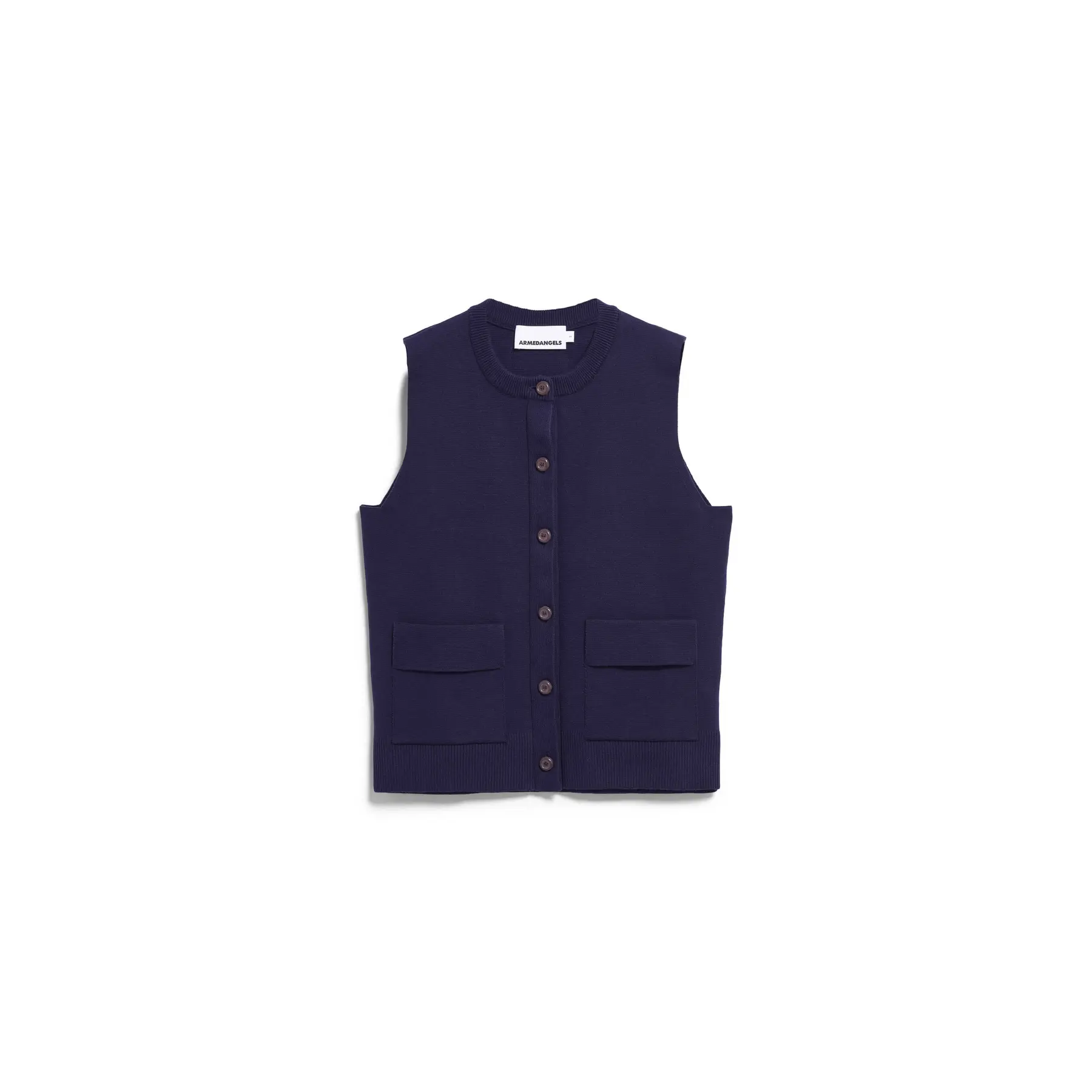Gilet col rotondo donna Armedangels Compact