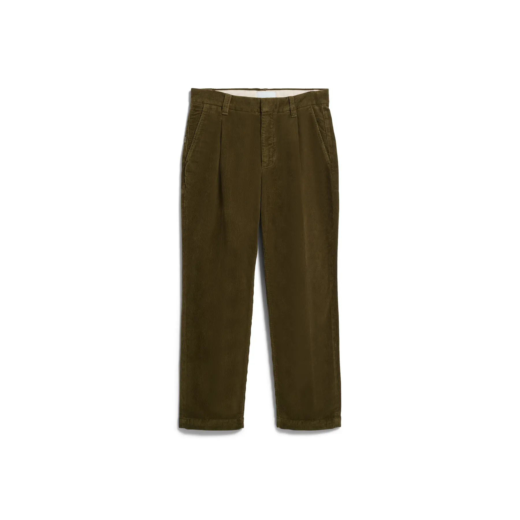 Pantaloni plissettati in velluto a coste Armedangels Taamir