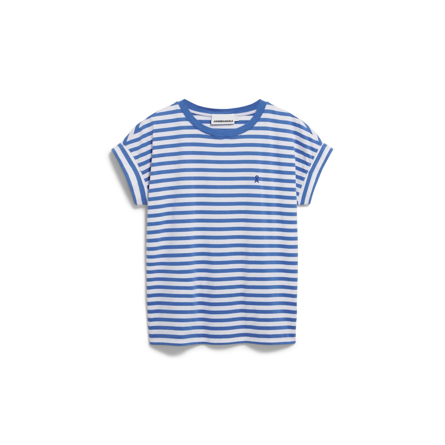4255808127589 - T-Shirt Armedangels Idaara Stripes