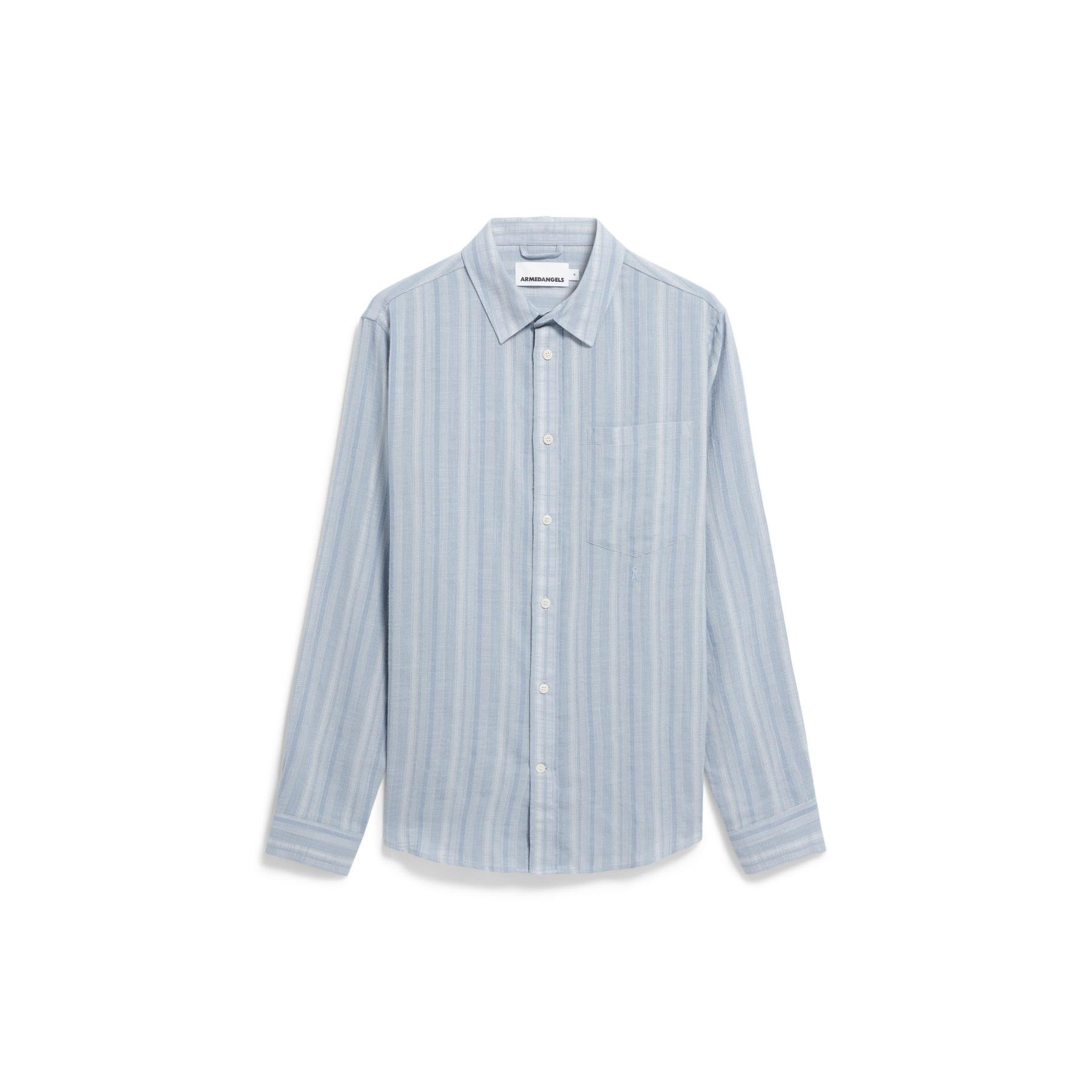 4255808113407 - Relaxed Fit Freizeithemd aus Baumwoll-Viskose-Mix