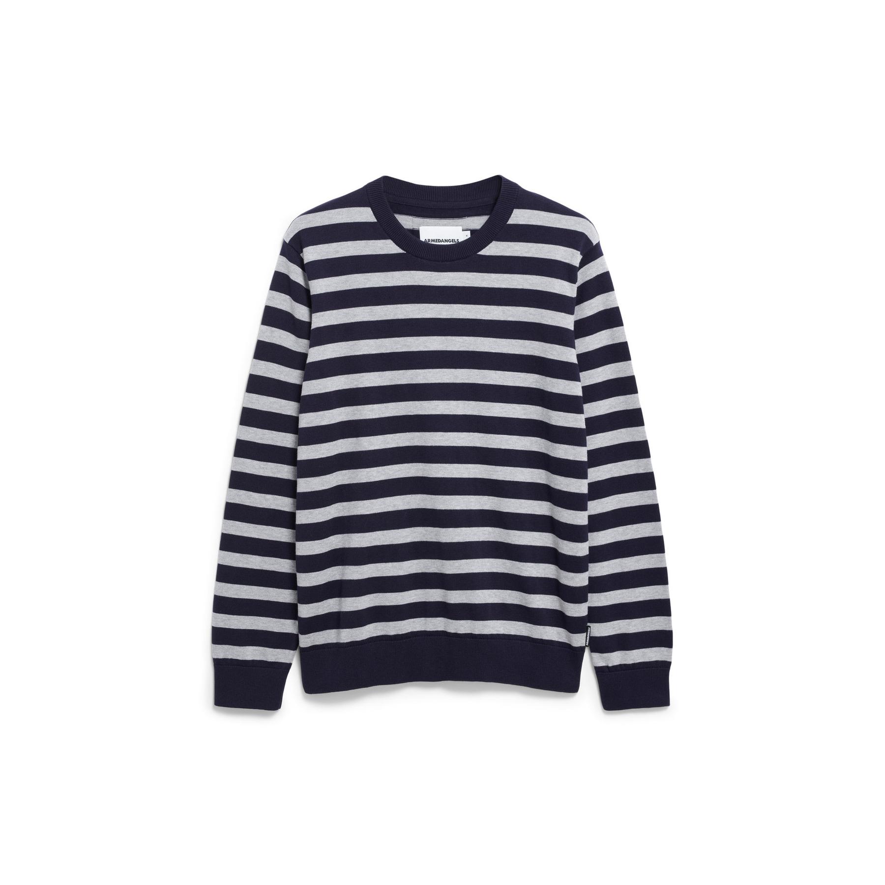 4255808133450 - T-Shirt Armedangels Loukaa Fine Stripes