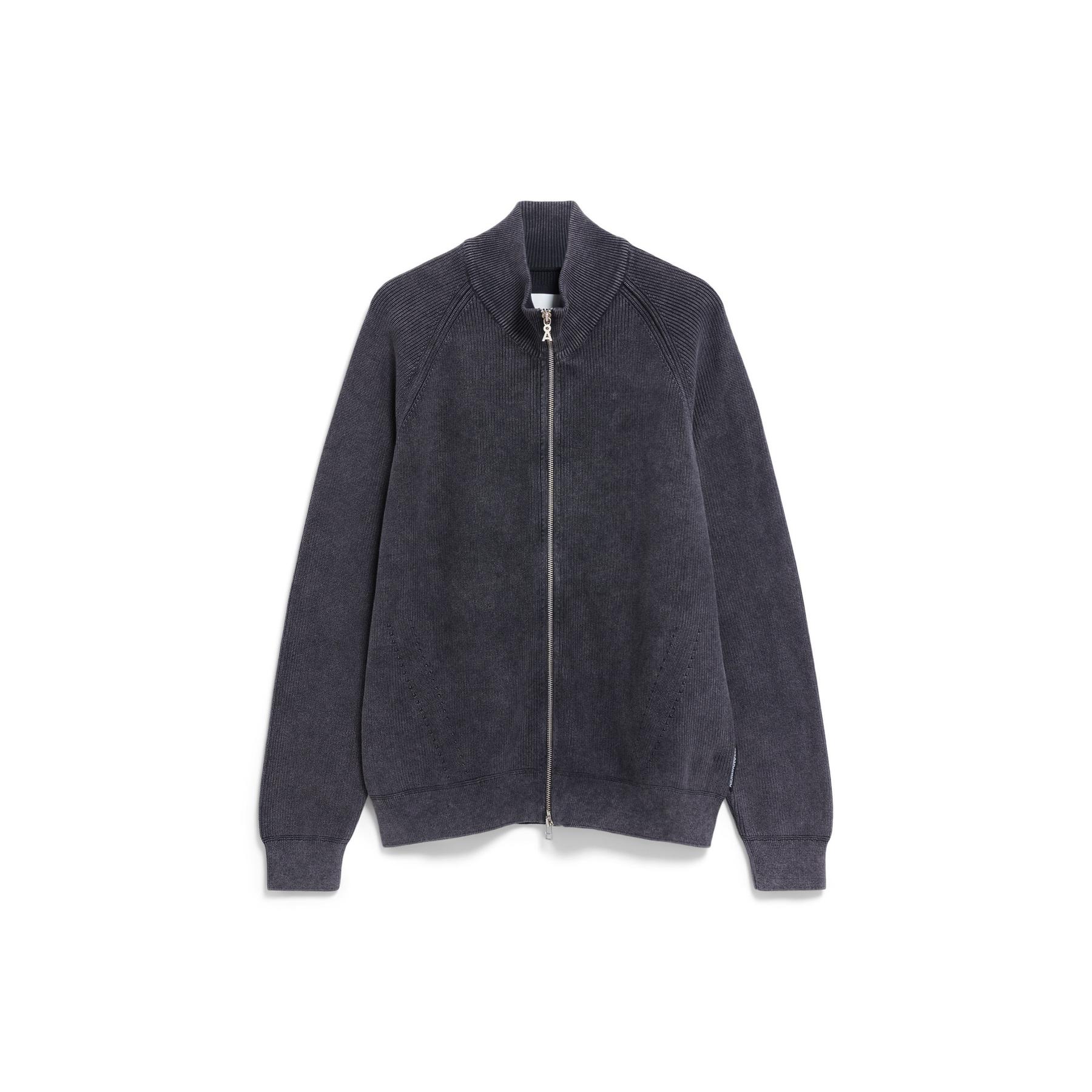 4255808160838 - Reißverschluss Rundhals-Pulli Armedangels Aartyom Gmt Dye