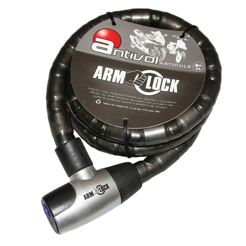 Image of Gelenk-Kettenschloss 2 Schlüssel Armlock
