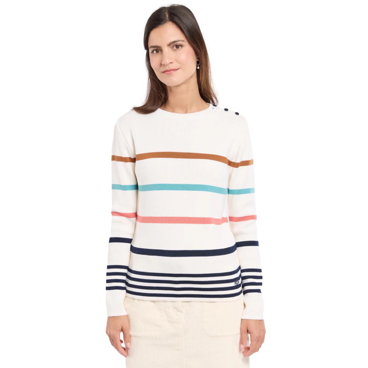 3667126407389 - Pullover mit Rundhalsausschnitt Damen Marin J7 Deauville