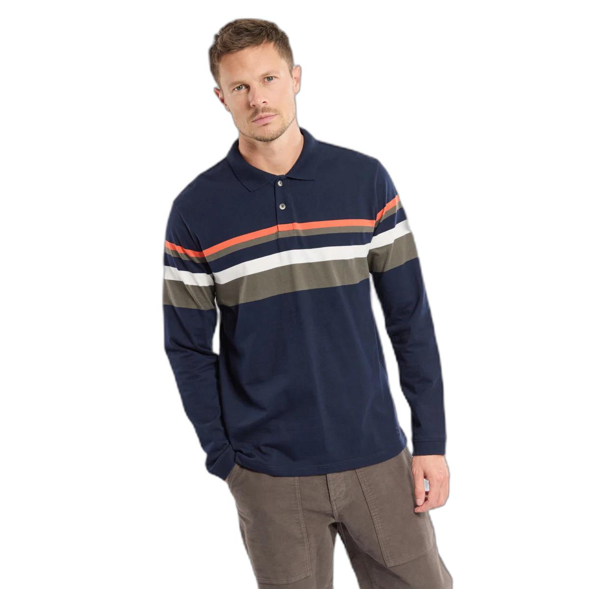 3667126500622 - Gestreiftes Langarm-Polo Deauville