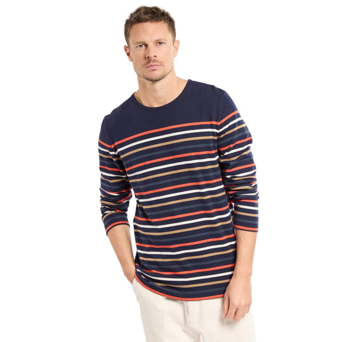 3667126408690 - Gestreiftes langärmliges T-Shirt Deauville