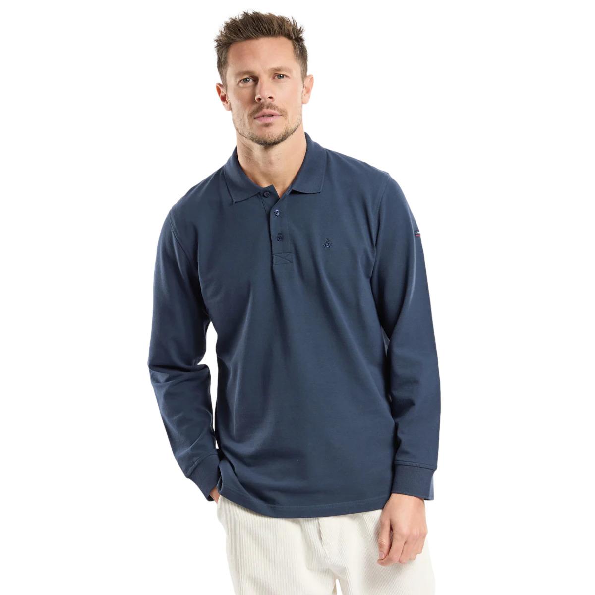 3667126460865 - Polo mit langen Ärmeln aus schwerem Piqué Armor-Lux