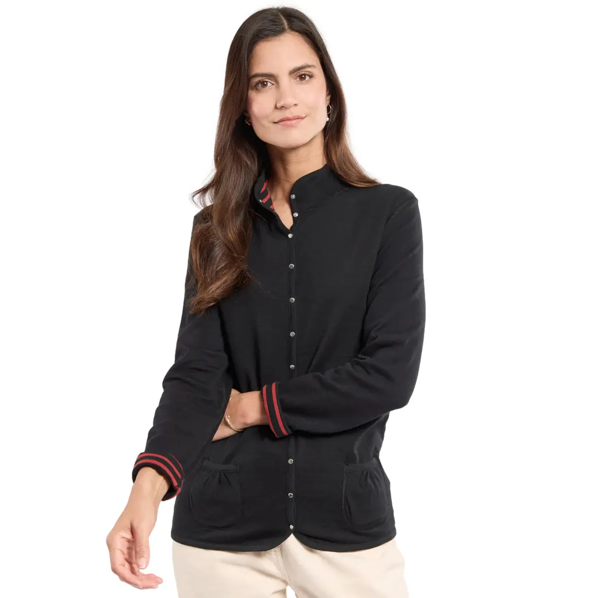 3667126408799 - Wendbare gestreifte Damenjacke Armor-Lux