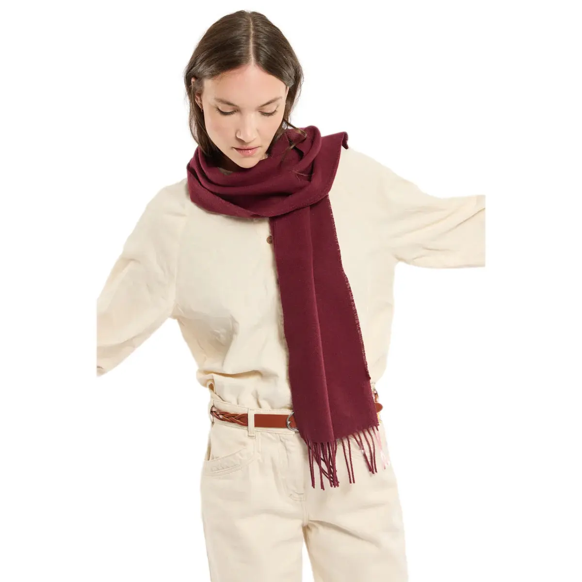 3667126484779 - Fransenschal für Damen Armor-Lux