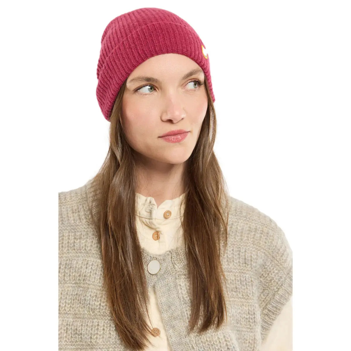 3667126449495 - Mütze mit Perle Heritage