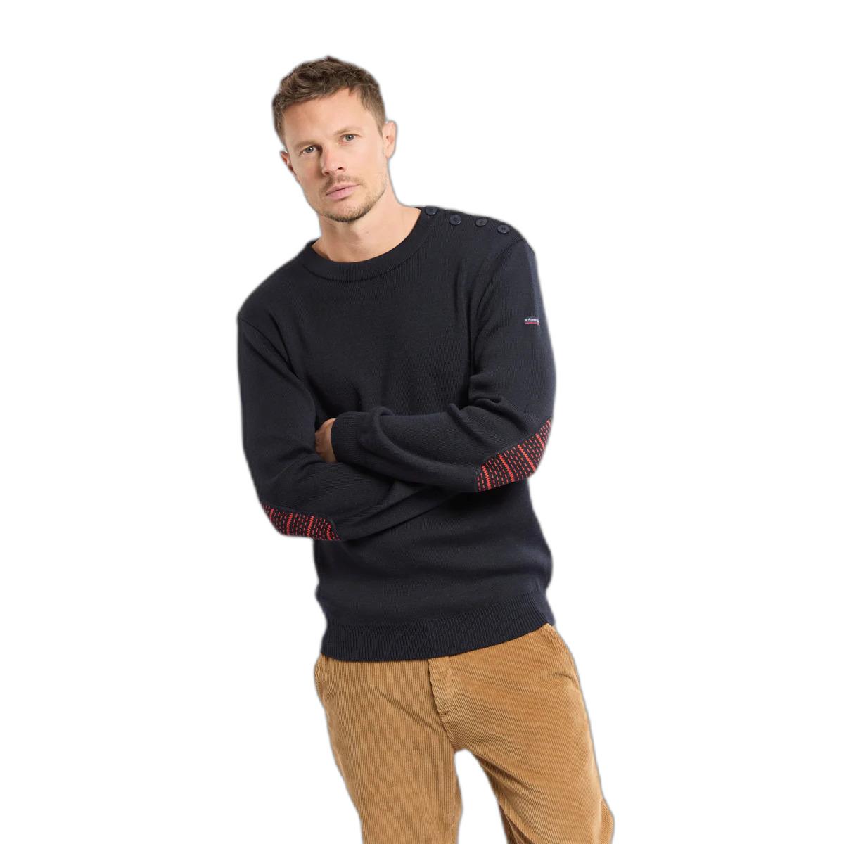 3667126444278 - Pull mit Rundhals aus Jacquardstoff Marin J10