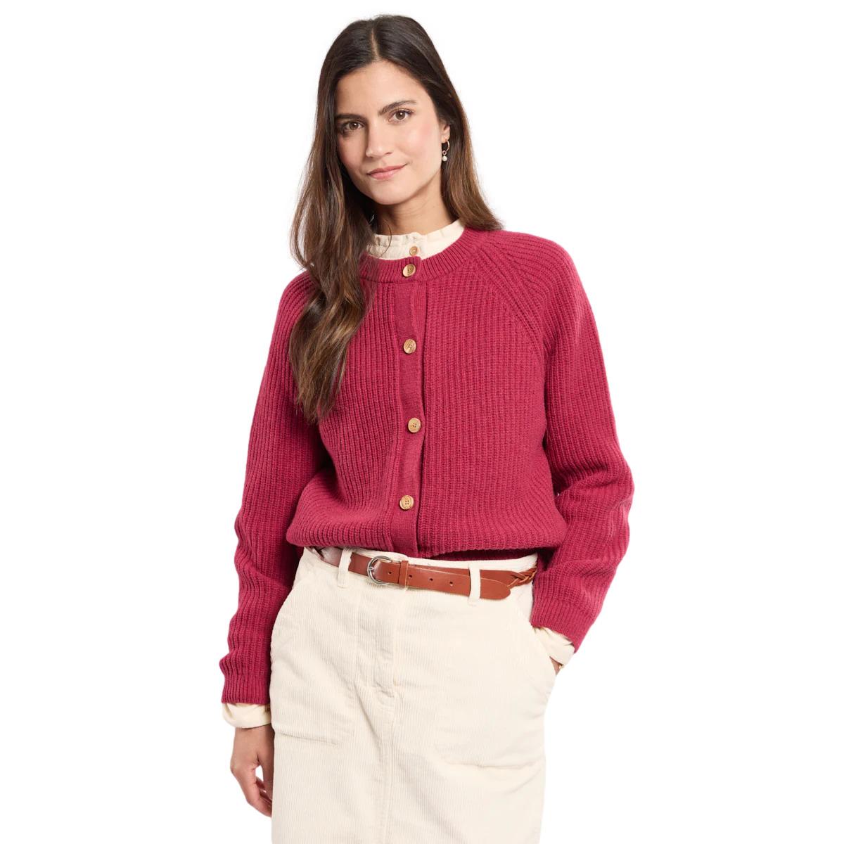 3667126429695 - Damen Strickjacke mit Knöpfen Armor-Lux