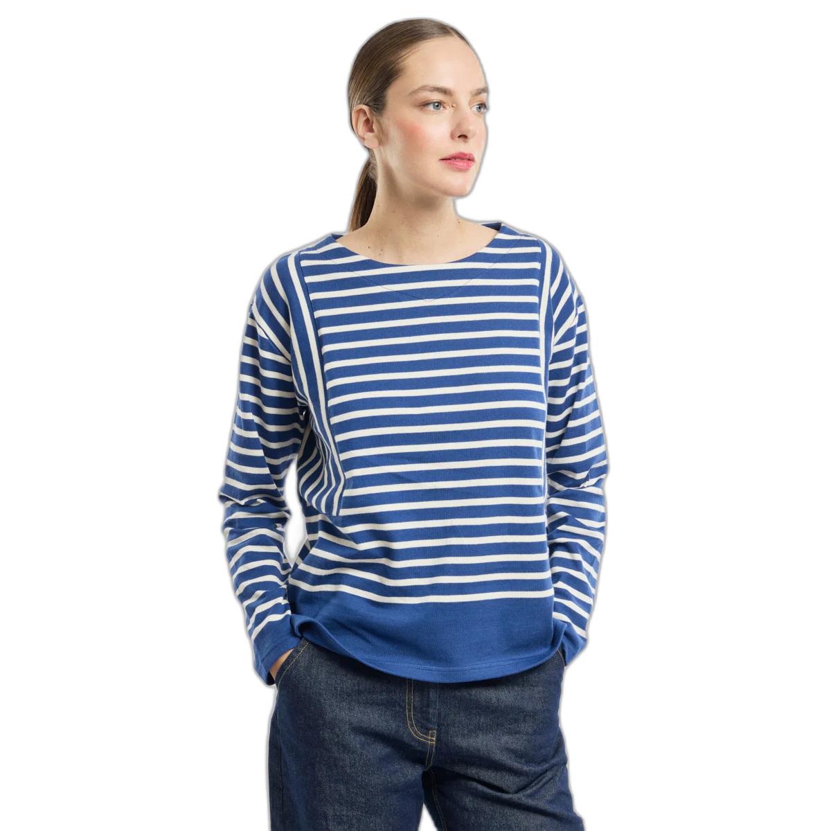 3667126434040 - Gestreiftes Langarmshirt für Frauen Armor-Lux