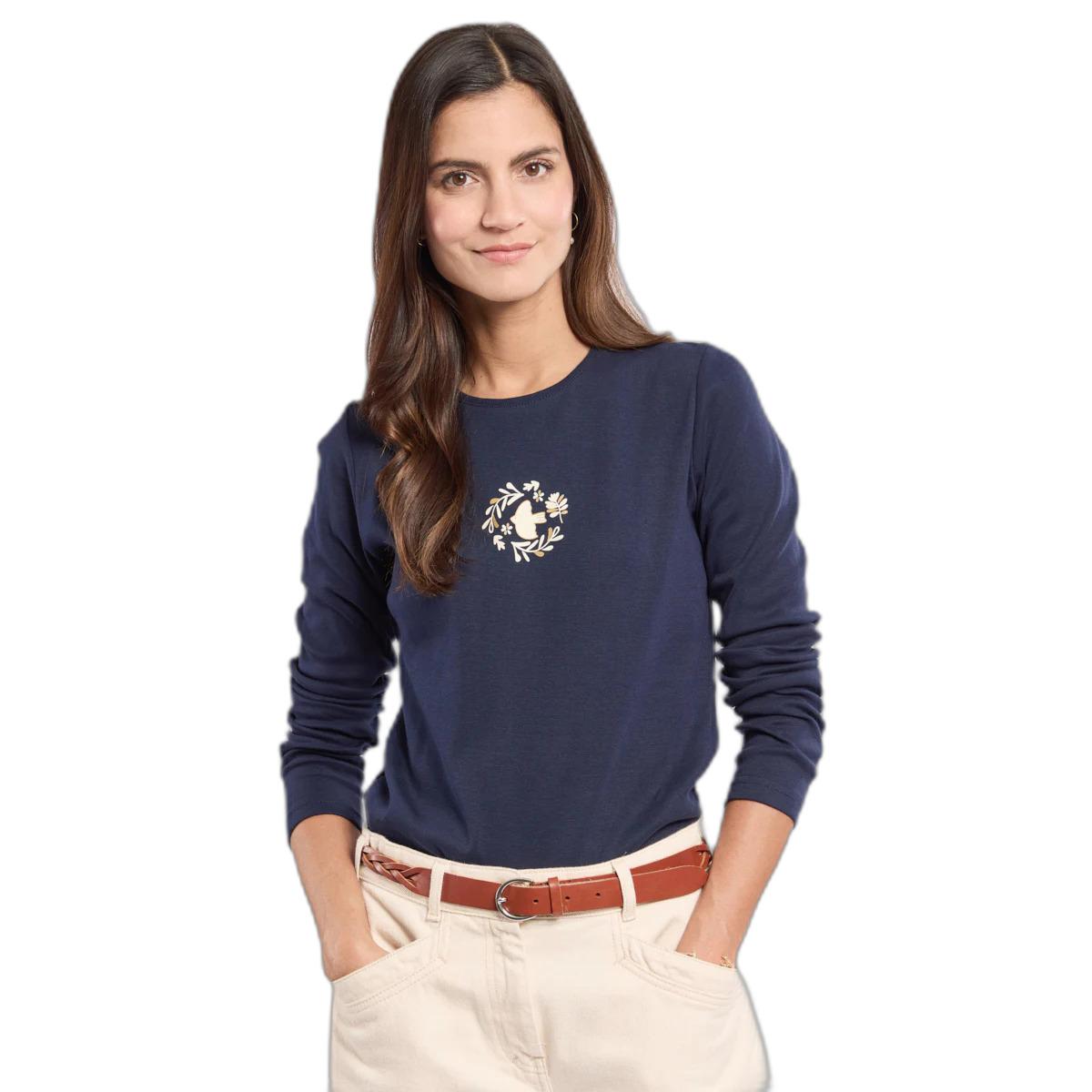 Maglietta a manica lunga da donna  Sacha