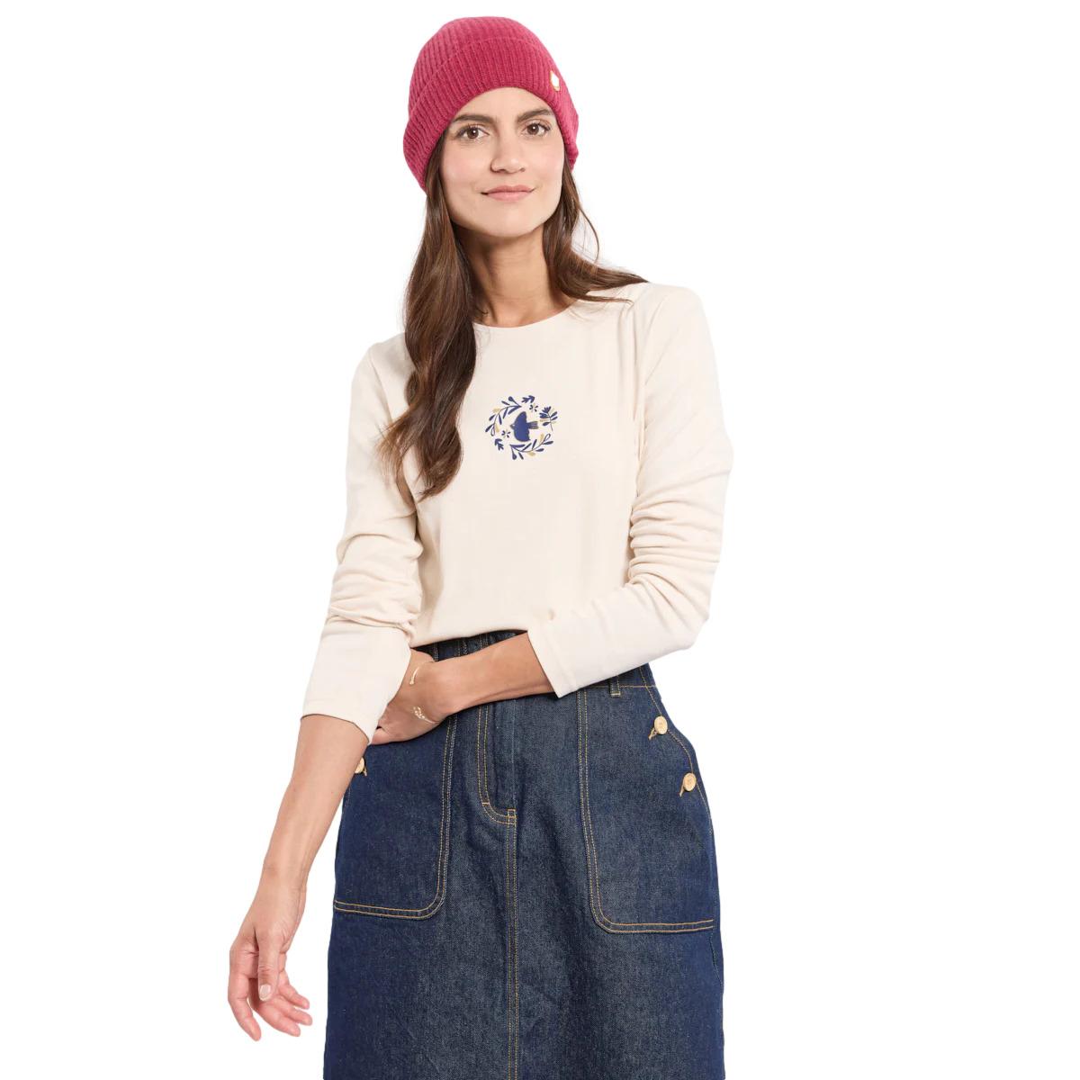 Maglietta a manica lunga da donna  Sacha