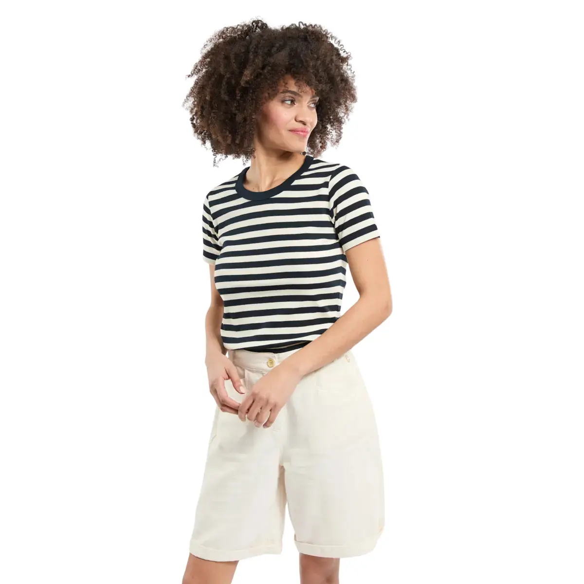 3664820006764 - Gestreiftes T-Shirt für Frauen Hillion