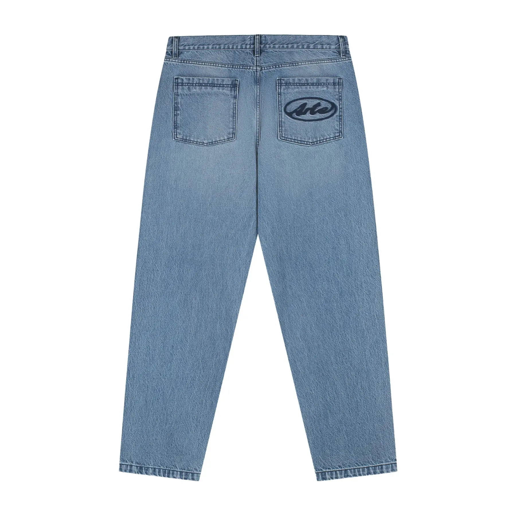 Arte Antwerp Men's Bleu Jeans Circle Logo