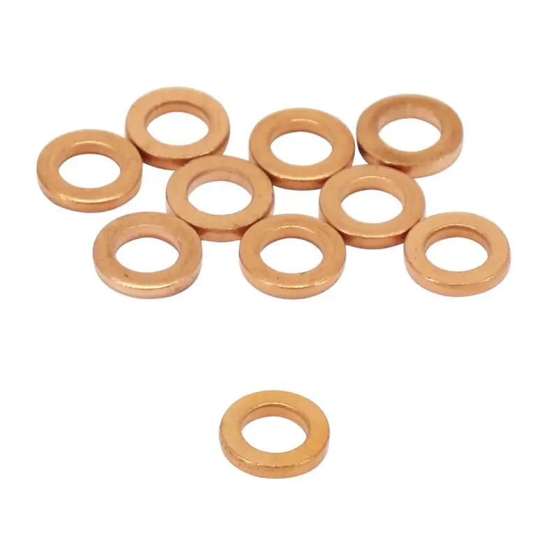 10er Pack Dichtungen Ablassschraube Motor Kupfer Flach Artein 5x9x1, 50 Mm
