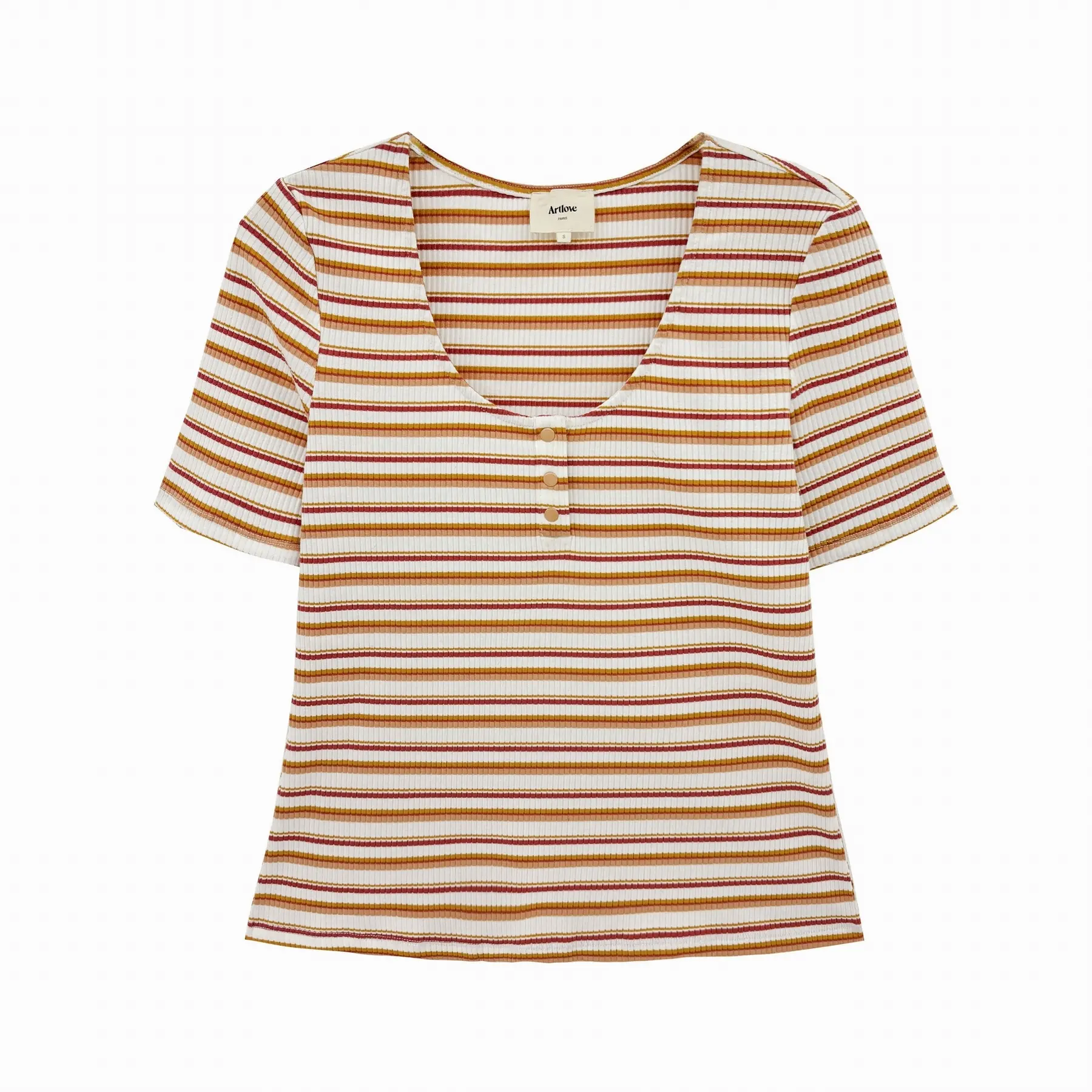 Image of Damen T-Shirt Artlove Leane
