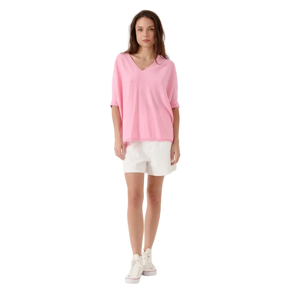 Damen-Pullover mit V-Ausschnitt Artlove Hesalia