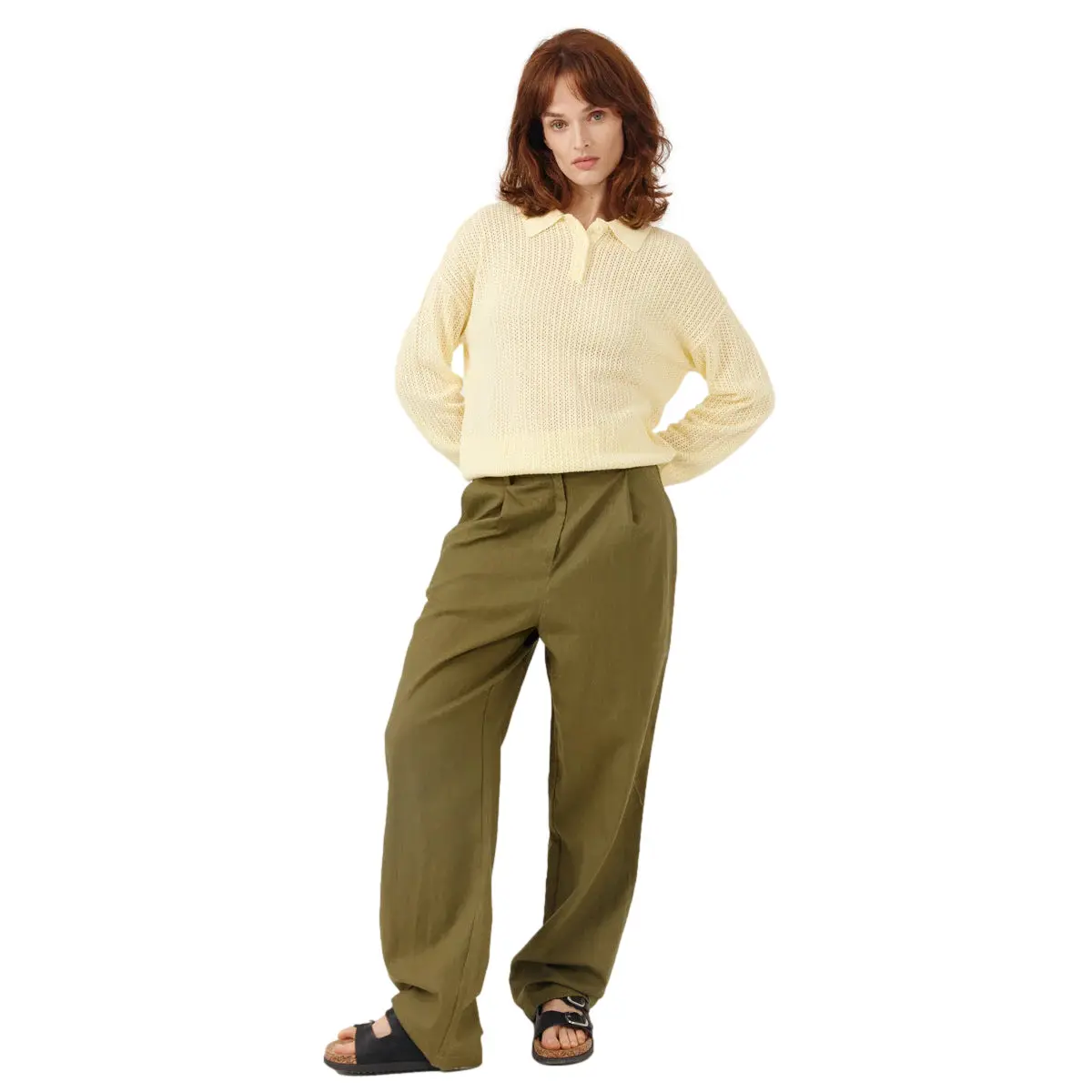 Image of Polo-Shirt, langarm, Damen Artlove Cleola