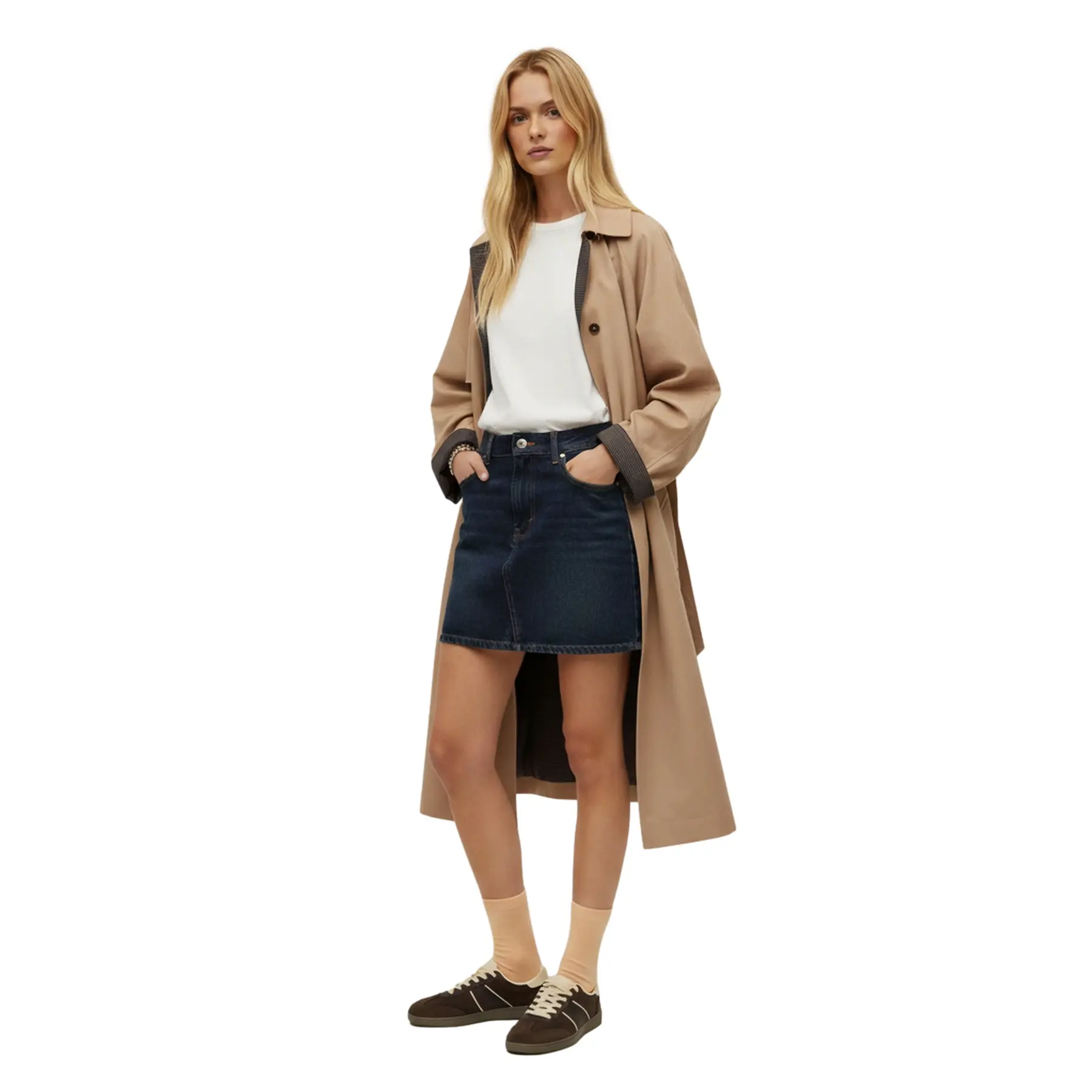 Trenchcoat Damen Artlove Osiane