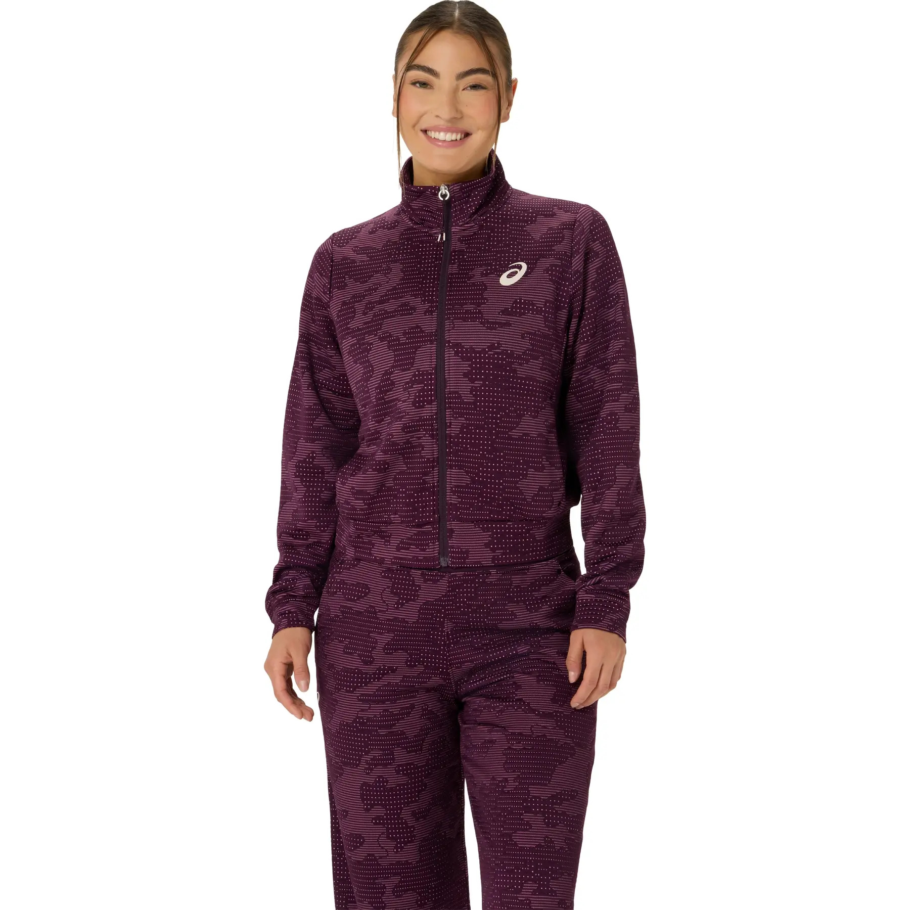 Jacke mit Reißverschluss, Damen Asics Match