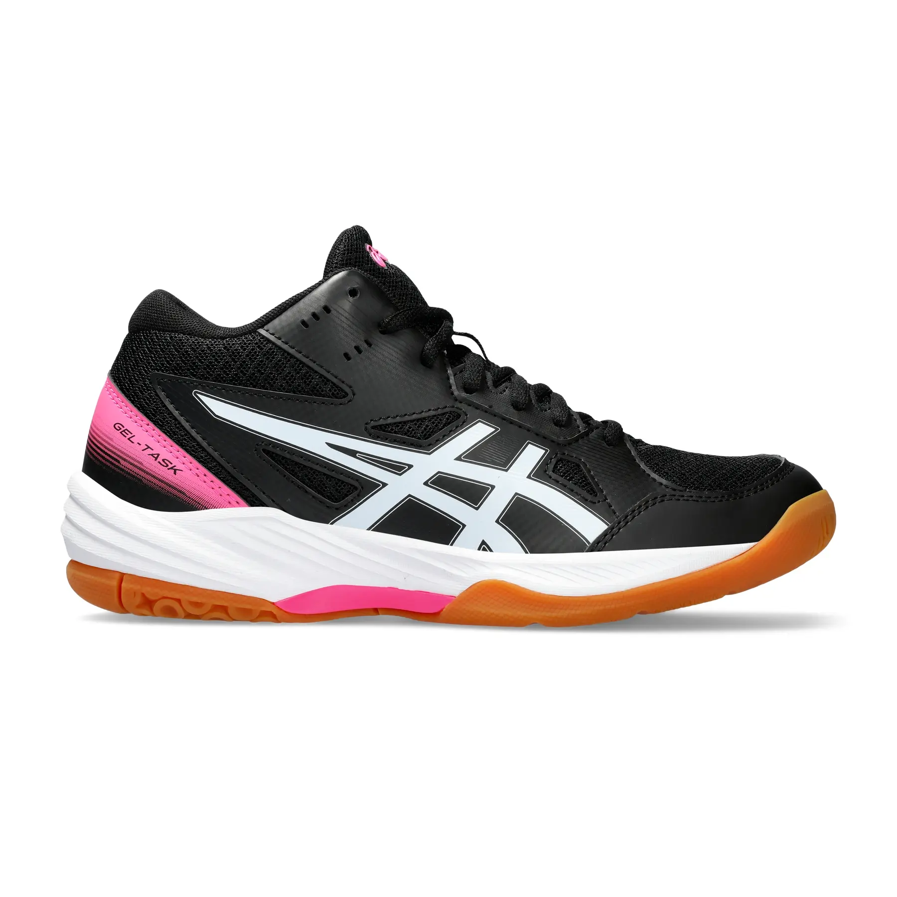 Chaussures de basket athlétique haut femme And1 noir rose