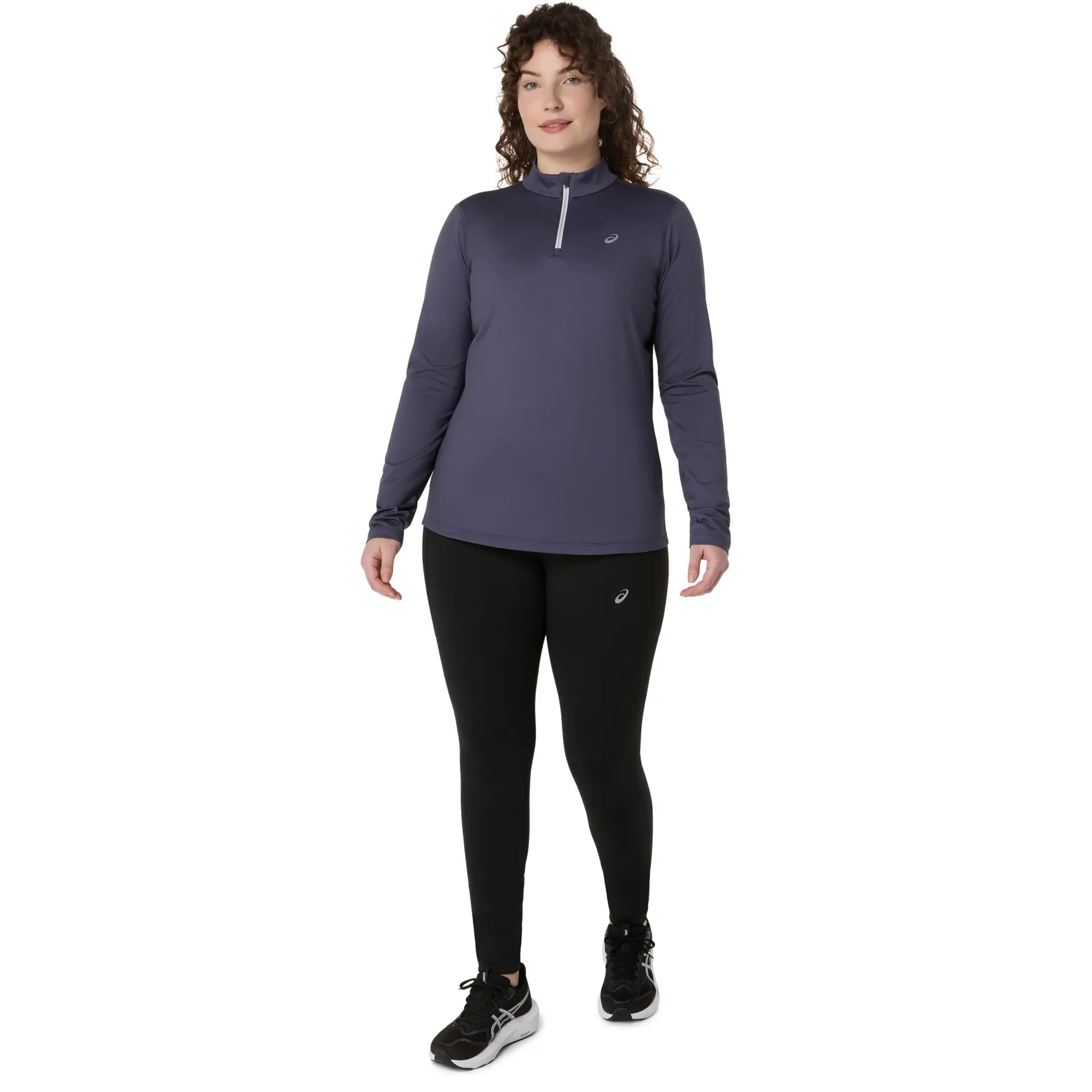 4570158799591 - Langarmshirt mit 2 Reißverschlüssen für Damen Asics