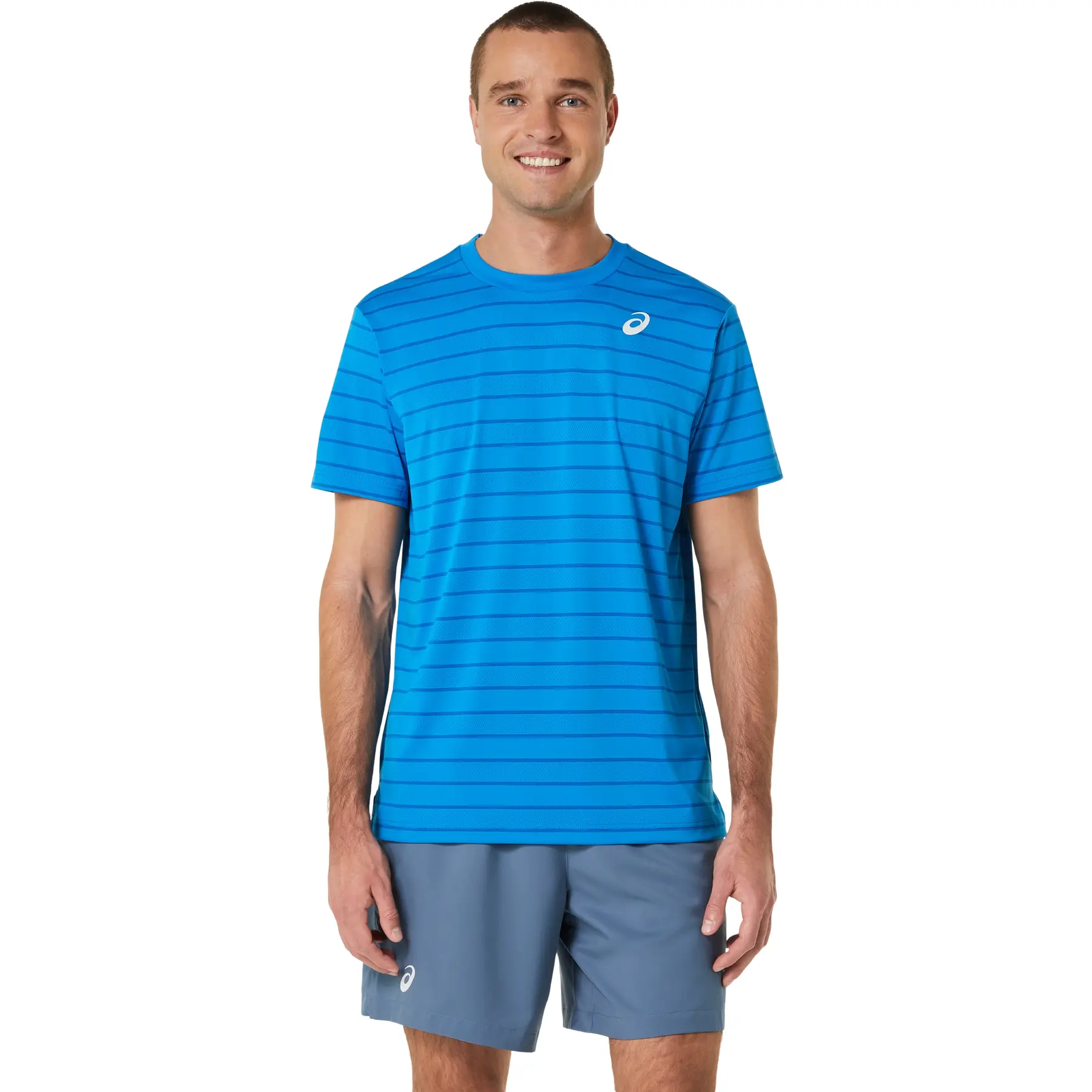 T-Shirt court Asics Court Stripe
