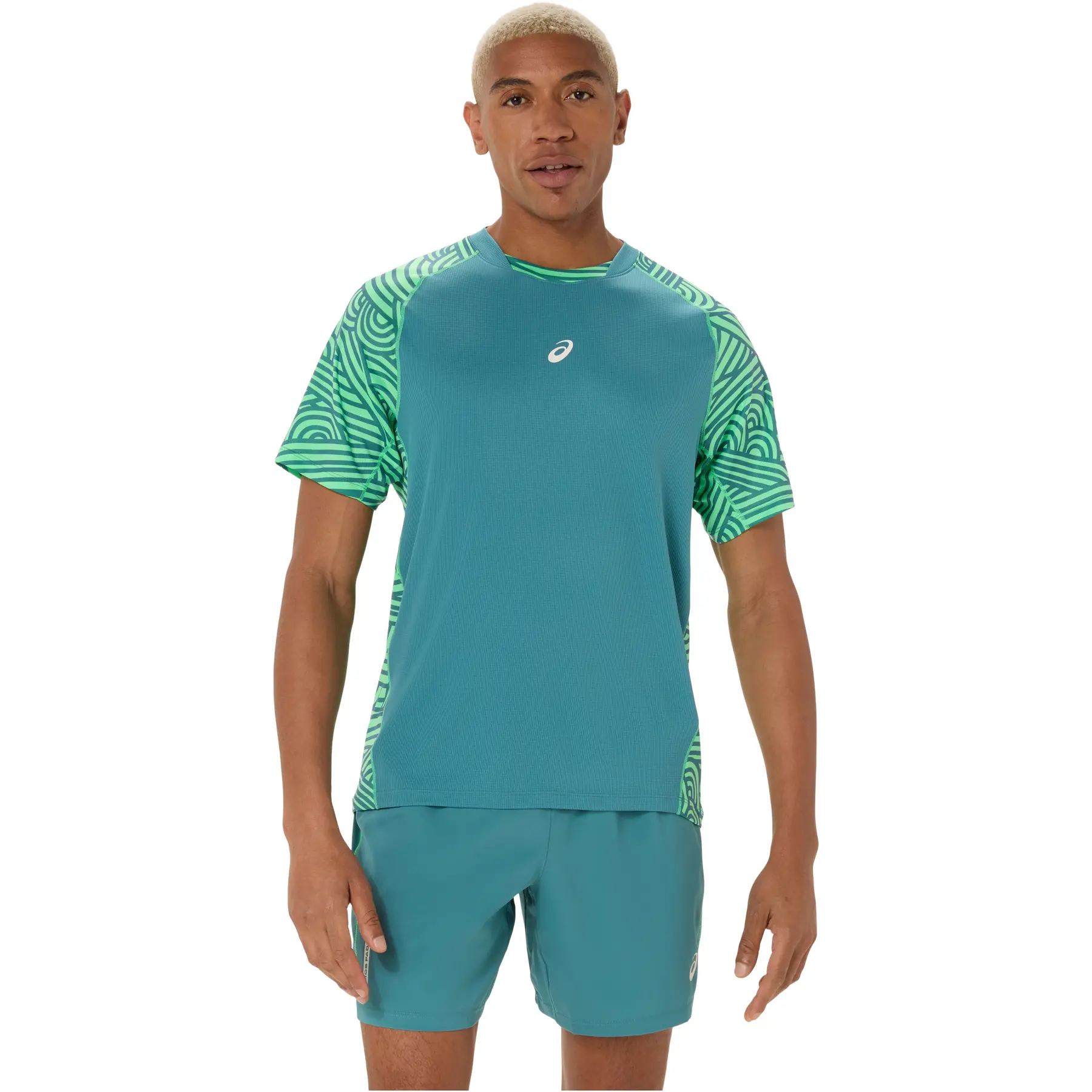 Trikot mit Allover-Print Asics