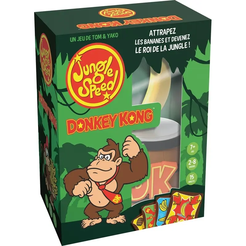 Gesellschaftsspiele Asmodee Jungle Speed Donkey Kong