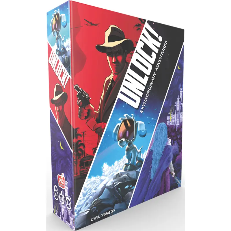 Jeux de société unlock extraordinary Asmodee Editions Adv SPE
