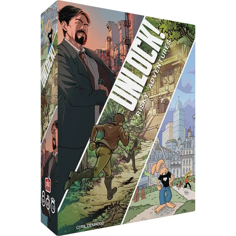 3558380121008 - Gesellschaftsspiele Unlock Risky Adventures