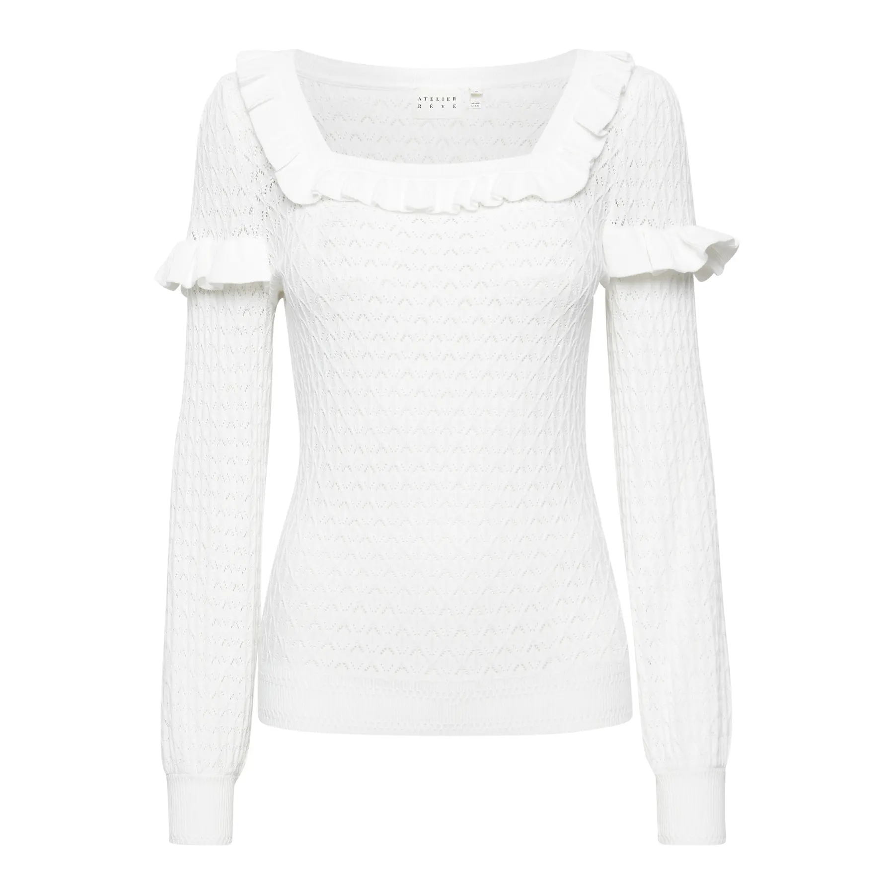 Pullover-Bluse Frau Atelier Rêve Irfantino