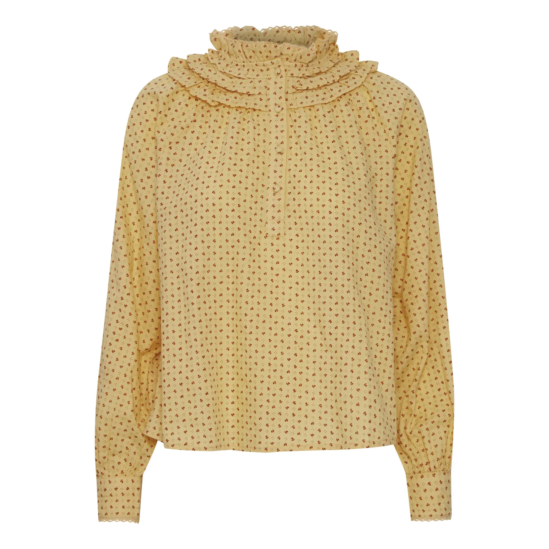 Langärmelige Bluse, Damen Atelier Rêve Violett