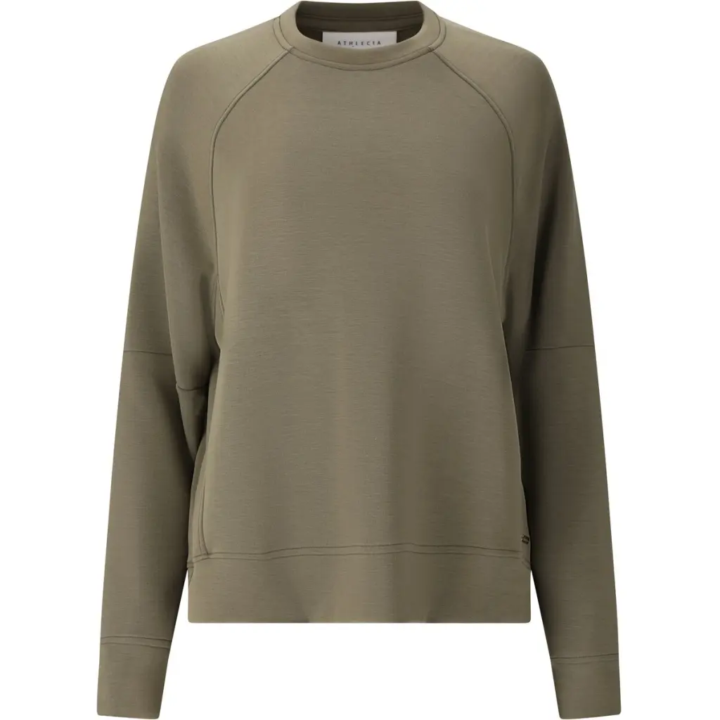 Sweatshirt mit Rundhalsausschnitt, Damen Athlecia Jacey