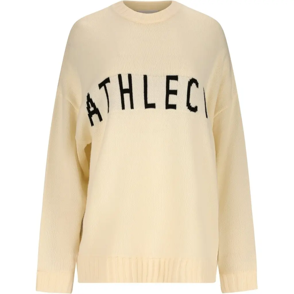 Pullover mit Rundhalsausschnitt Damen Athlecia Lyda