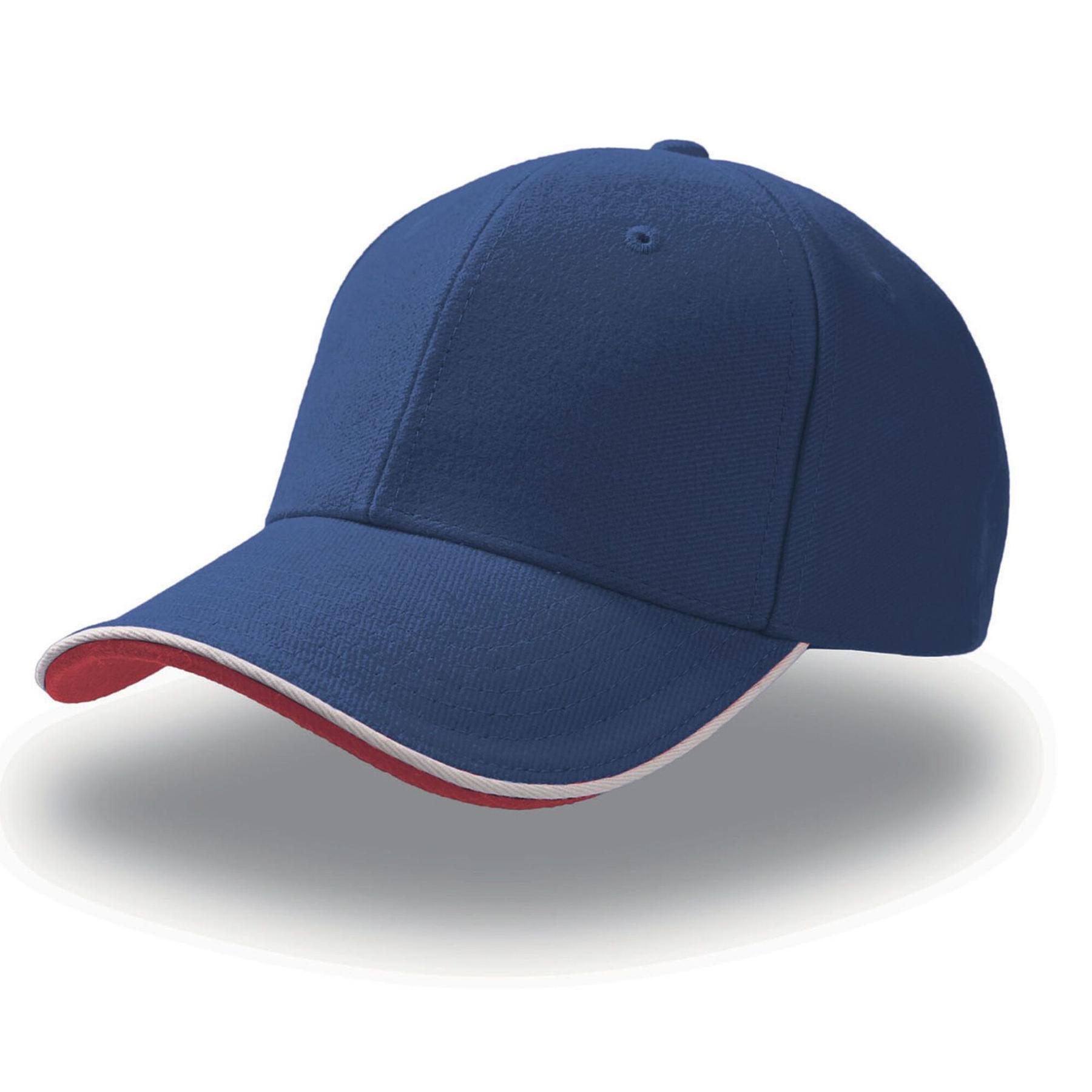 8028661167483 - 6-Panel Baseball Cap Pilot Piping Sandwich