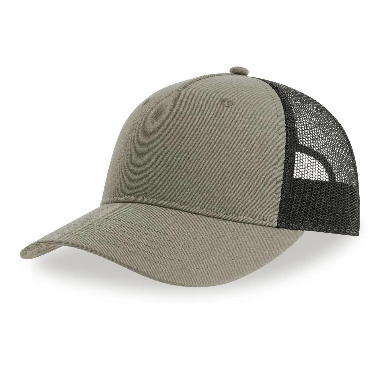 Atlantis Headwear Unisex Gris Trucker Cap Zion