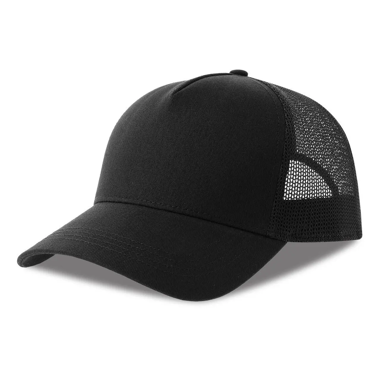 Trucker-Cap aus Baumwolle Atlantis Headwear Rapper-S