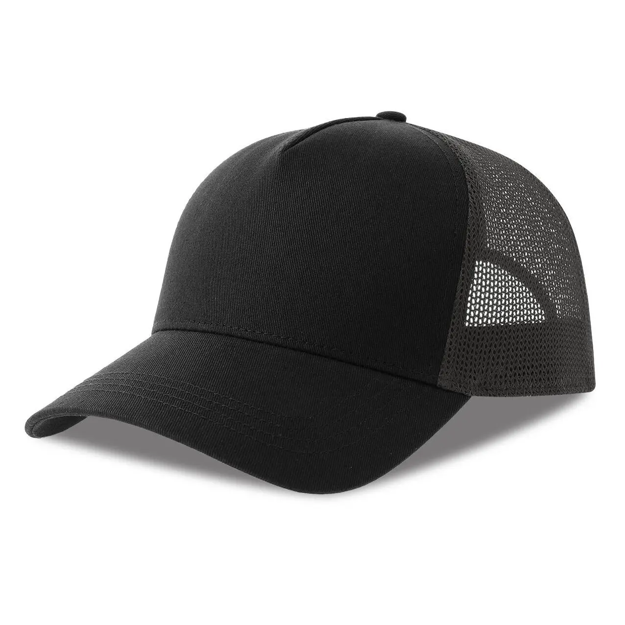 Trucker-Cap aus Baumwolle Atlantis Headwear Rapper-S