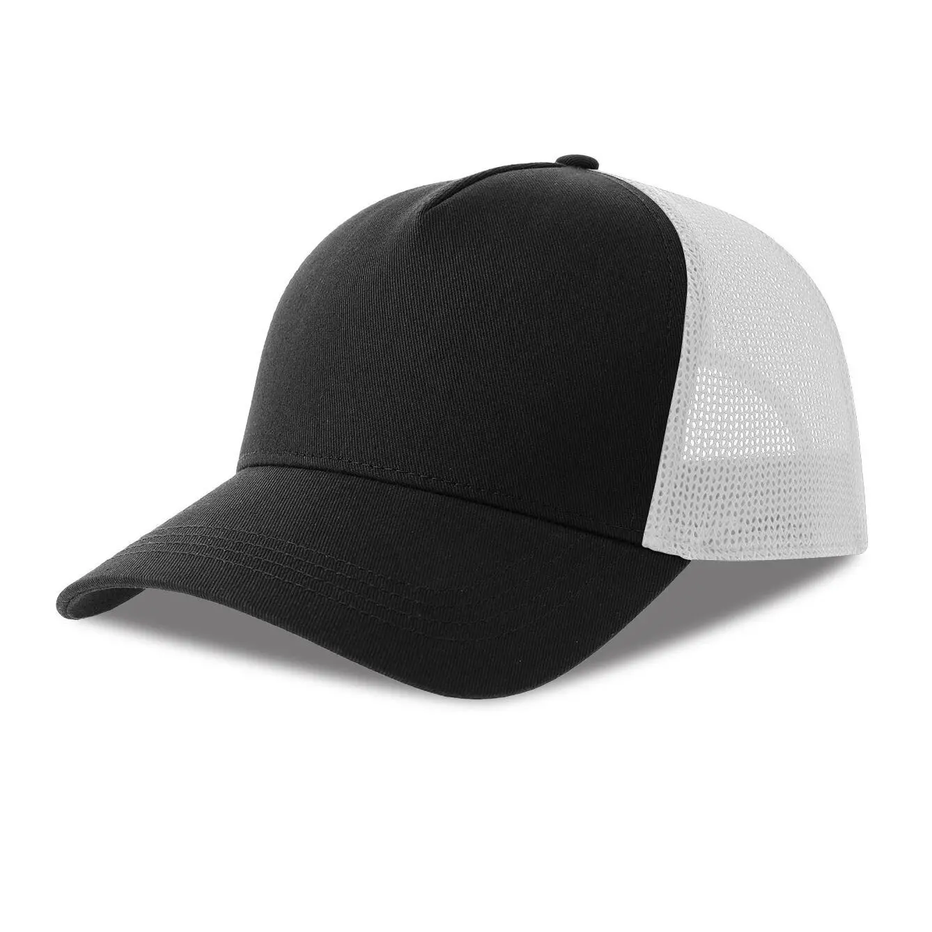Trucker-Cap aus Baumwolle Atlantis Headwear Rapper-S