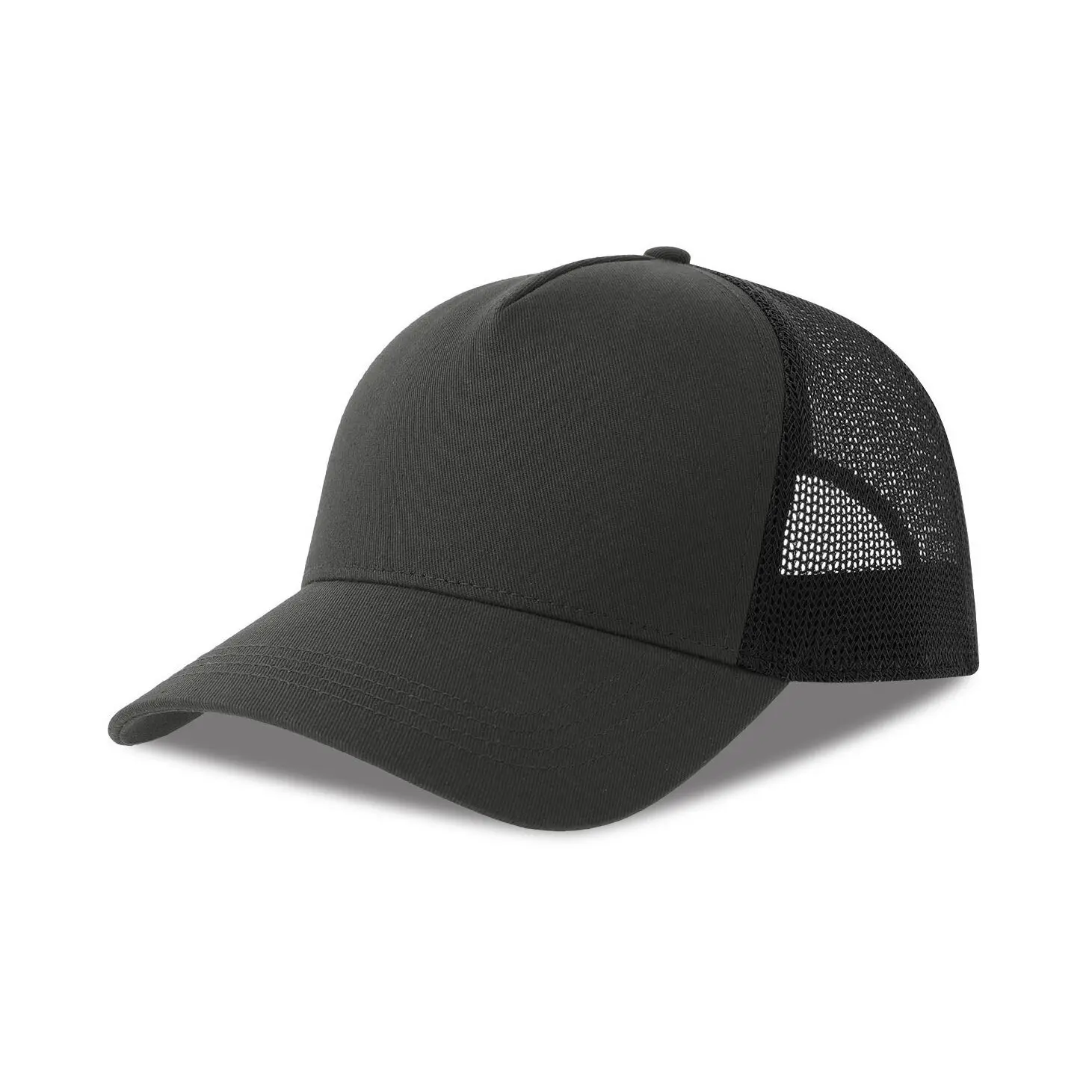 Trucker-Cap aus Baumwolle Atlantis Headwear Rapper-S