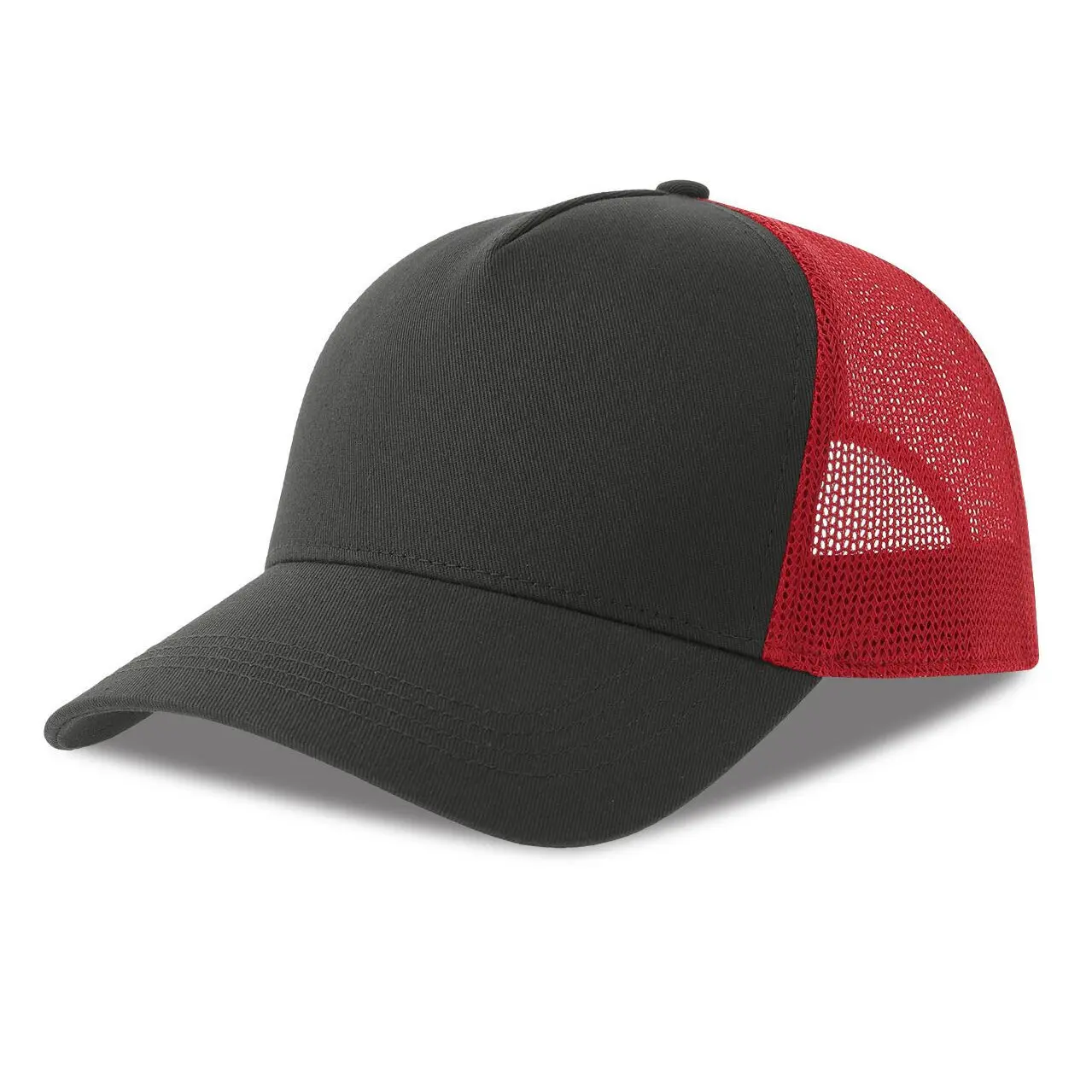 Trucker-Cap aus Baumwolle Atlantis Headwear Rapper-S