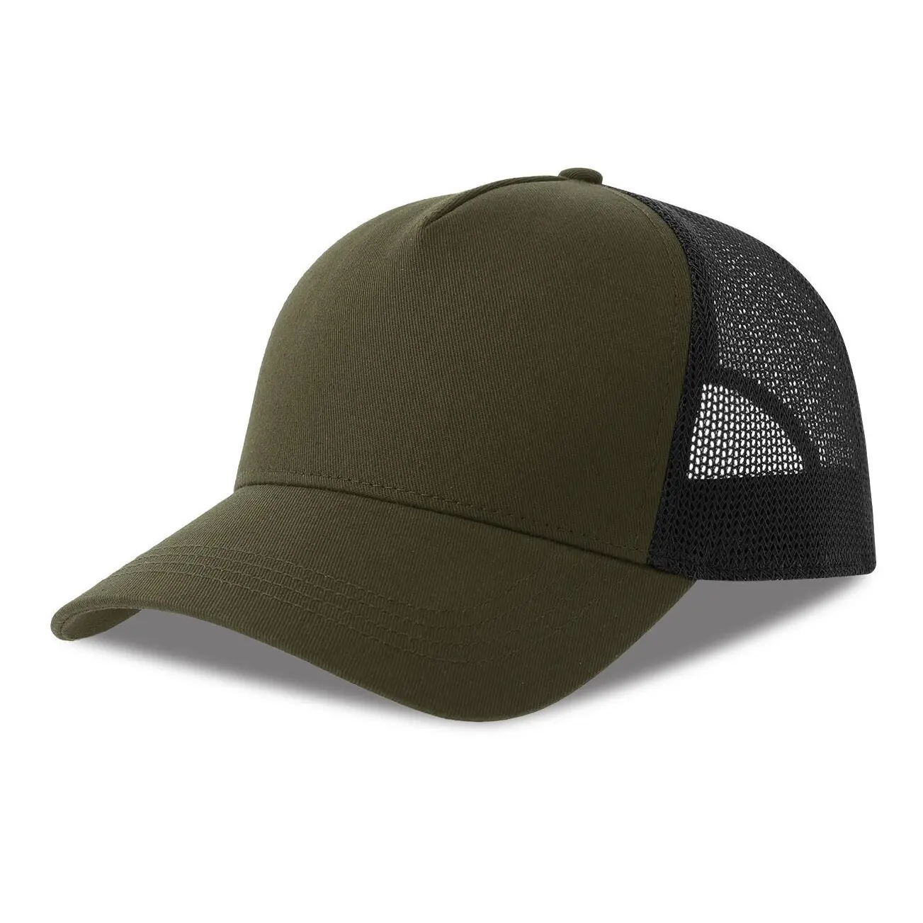 Trucker-Cap aus Baumwolle Atlantis Headwear Rapper-S
