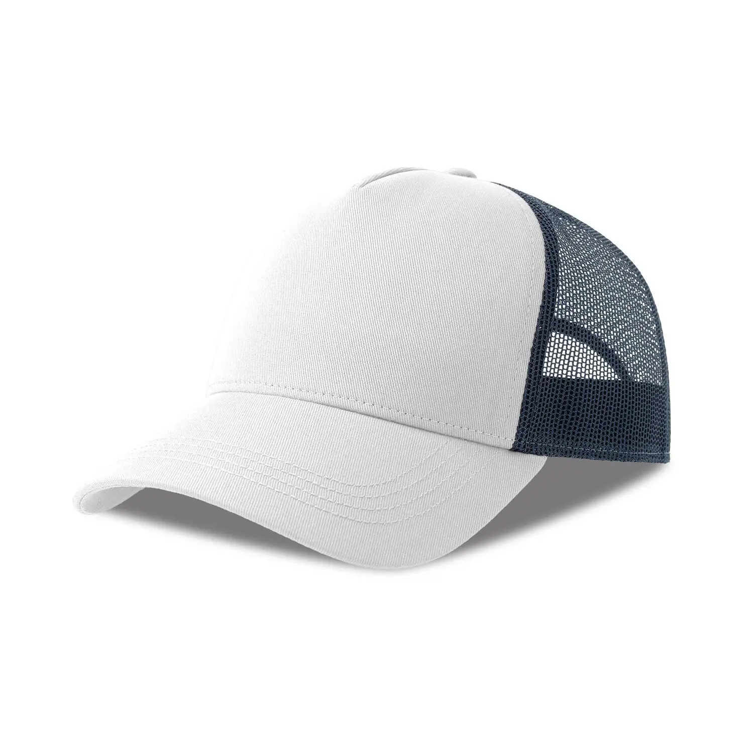 Trucker-Cap aus Baumwolle Atlantis Headwear Rapper-S
