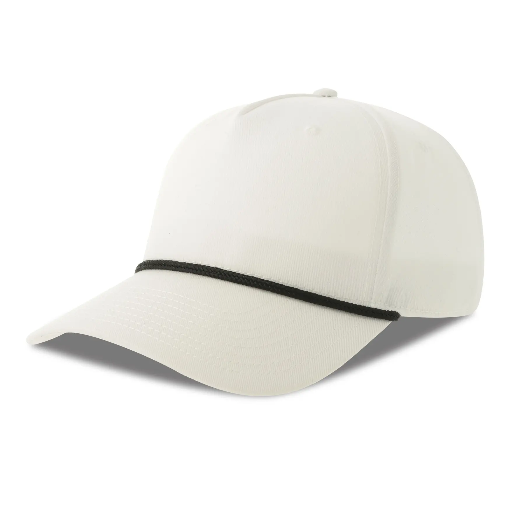 Atlantis Headwear Unisex Blanc Baseball Cap Paka